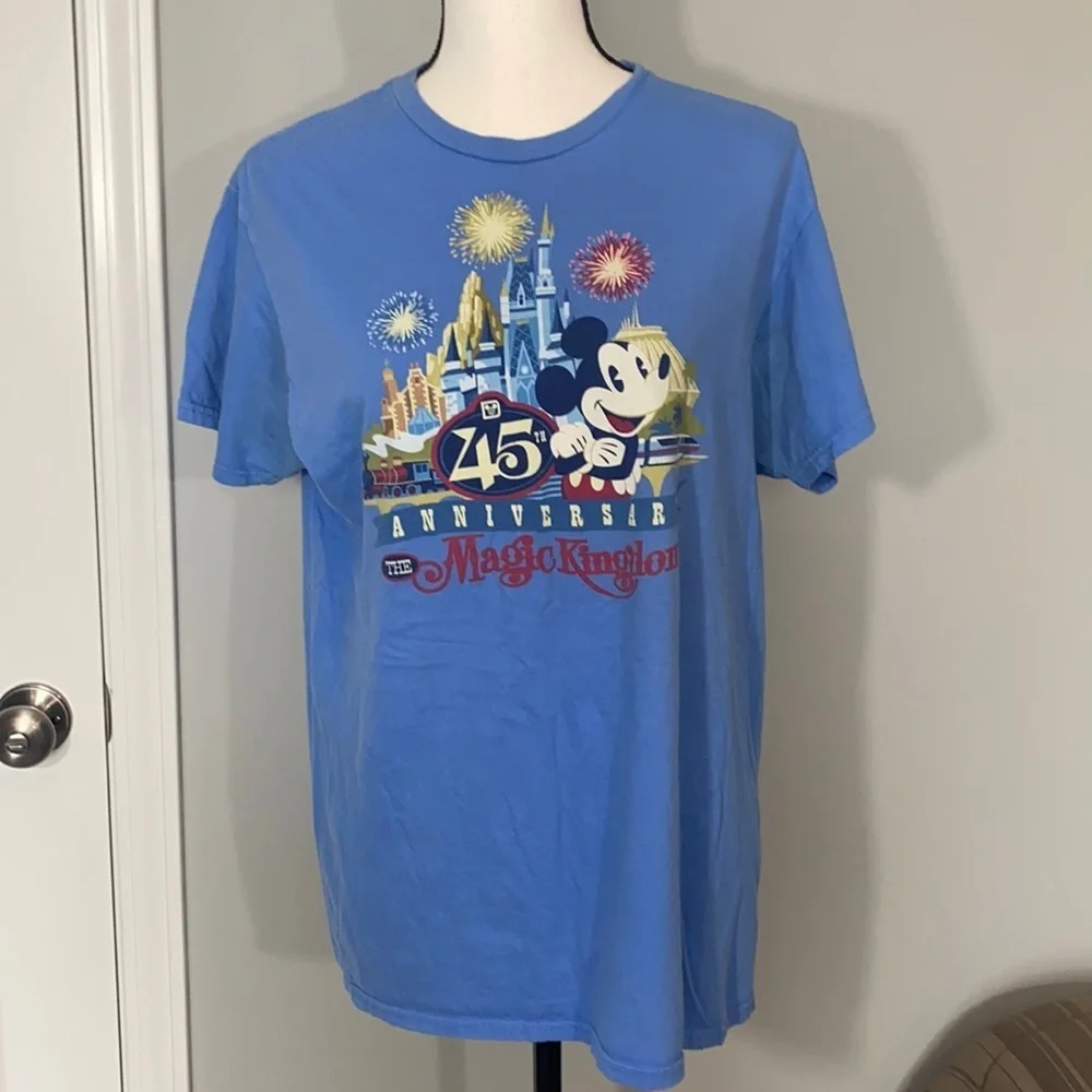 Disney Parks Magic Kingdom 45th Anniversary T Shirt - Picture 1 of 4